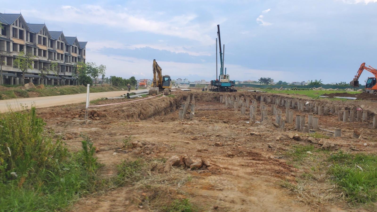 Cập nhật tiến độ dự án Kim Chung Di Trạch ngày 12/06/2020